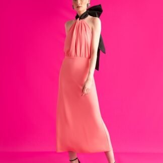 Vestido Cove rosa y negro