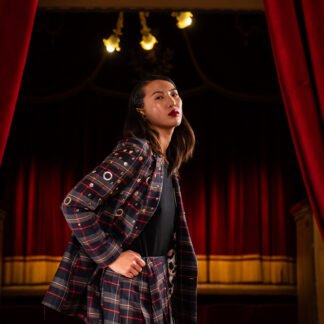 Americana cuadro tartan