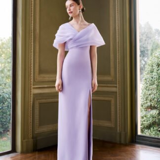 Vestido escote envolvente